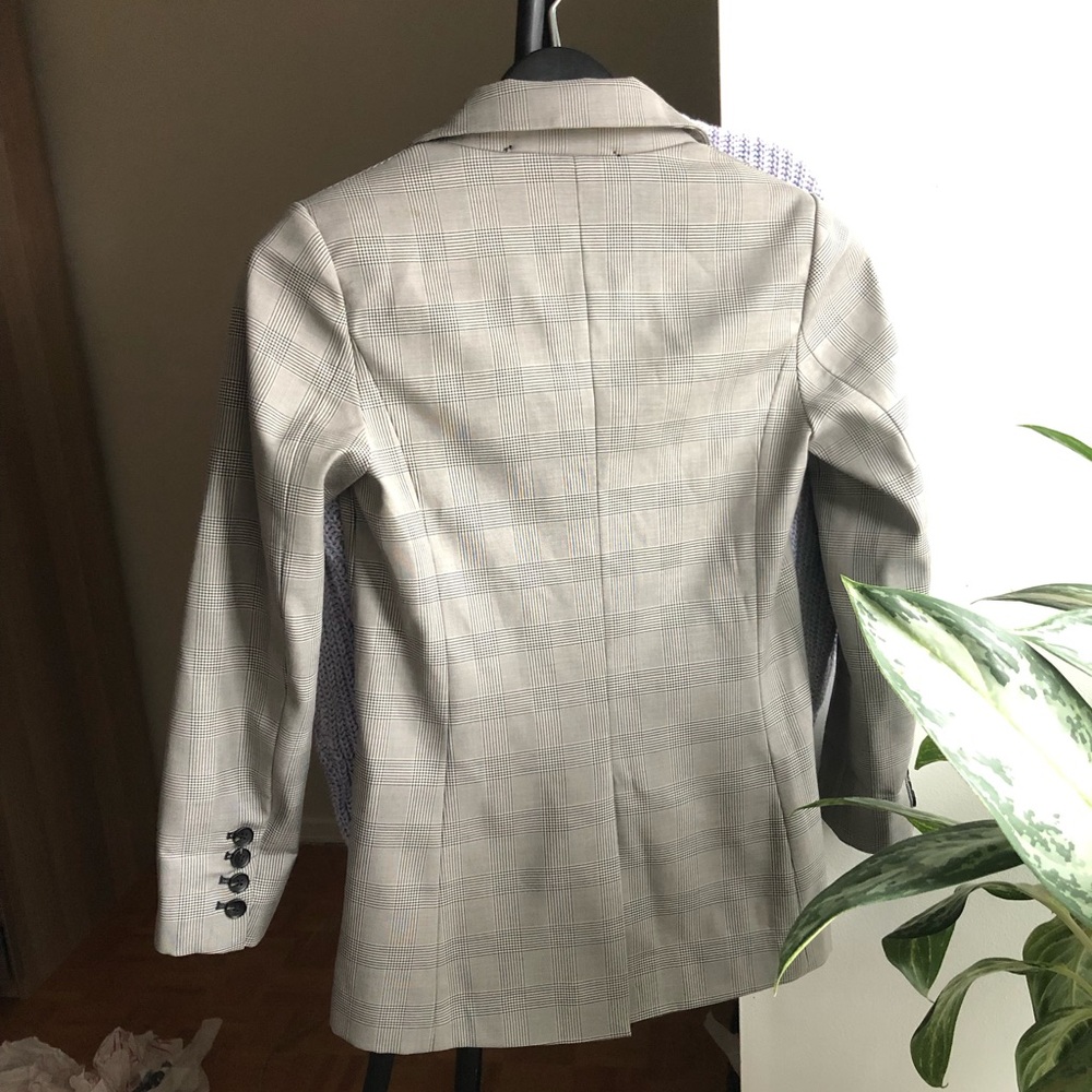checkered blazer - Picture 3 of 6